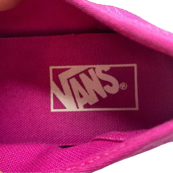 Vans Sneakers Lo Pro Pink Gold Glitter Canvas Casual Skate Colorful Size 10 - Picture 7 of 9